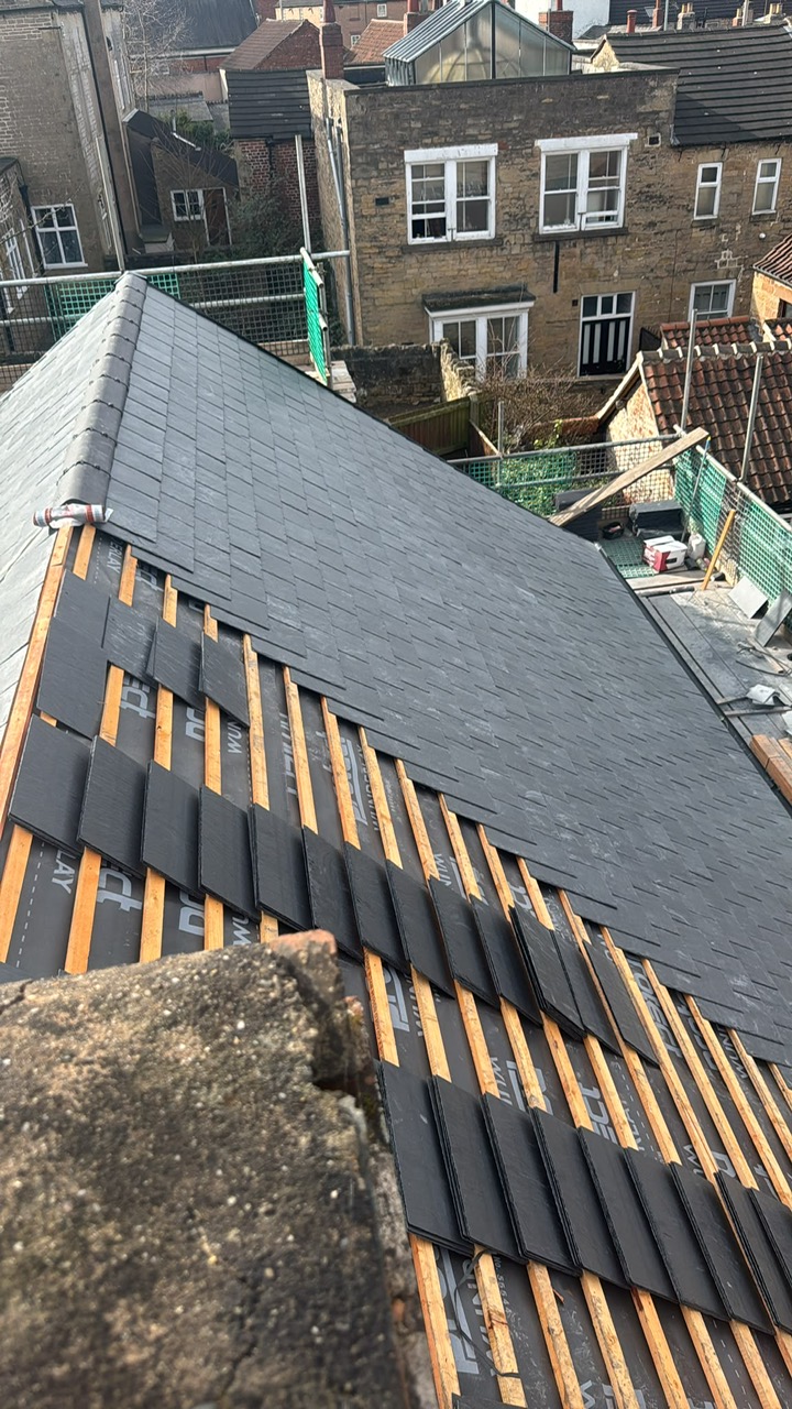 Roof slating and battens